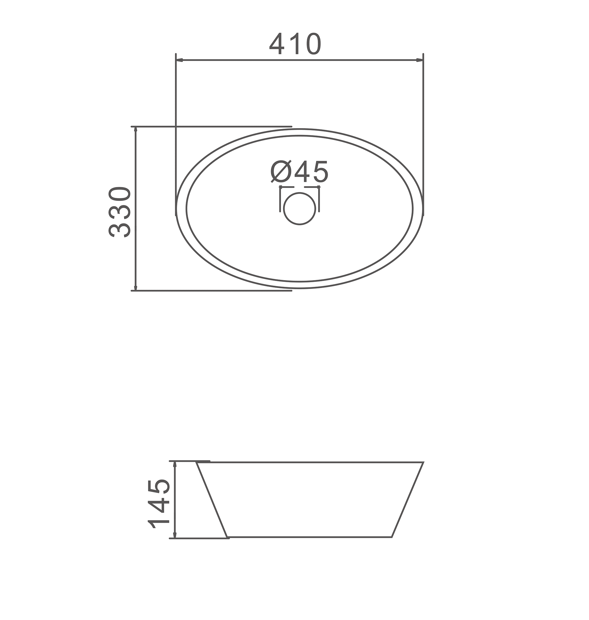 CHẬU LAVABO SỨ NGA CAO CẤP GAPPO GT304