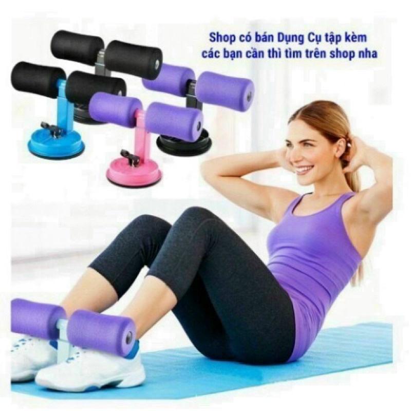 Dụng Cụ Tập cơ bụng, tập Gym thể dục thể thao tại Nhà, dụng cụ tập bụng có đế hút gắn sàn chữ T đa năng