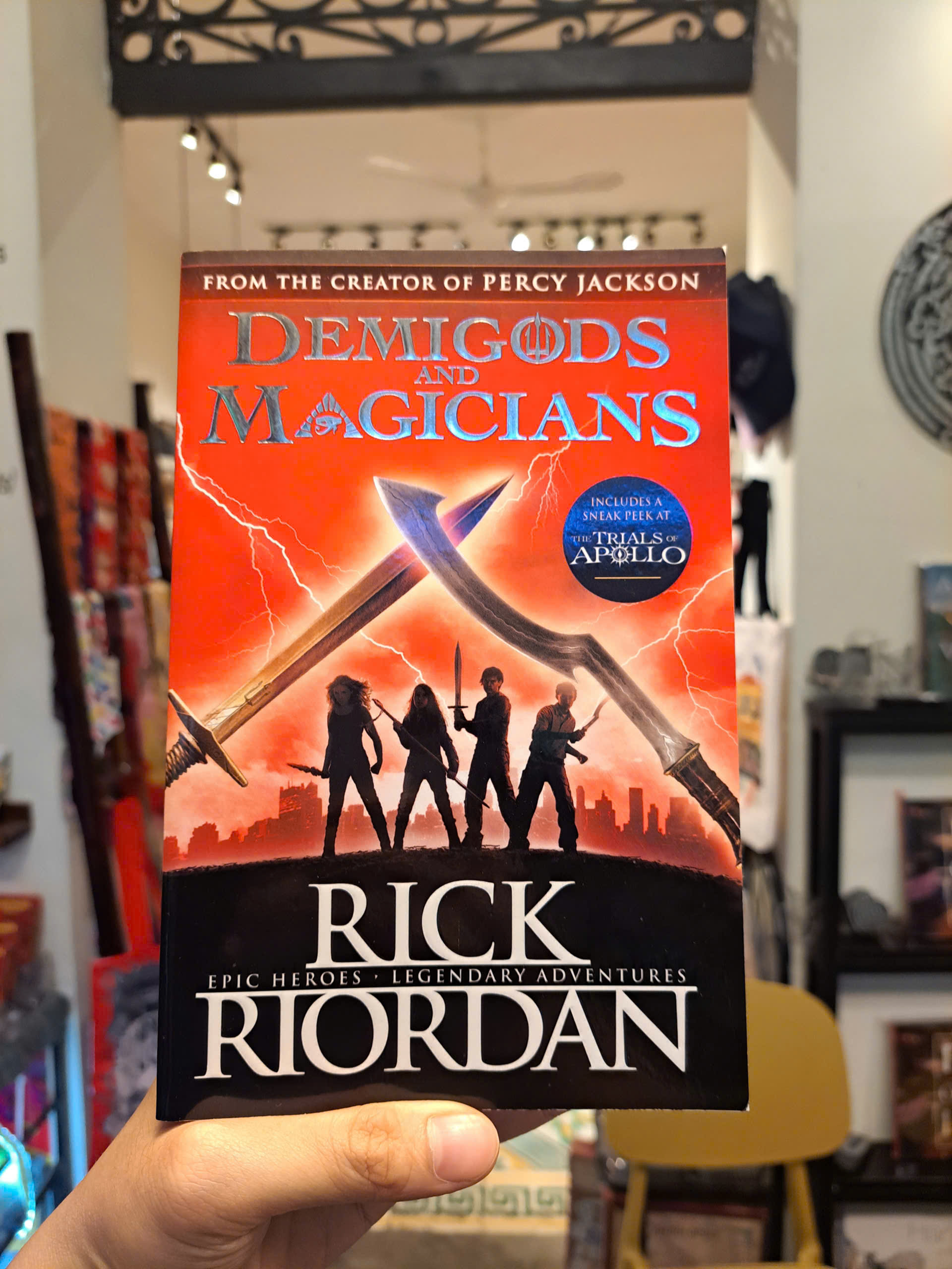 Sách - Demigods and Magicians (Percy Jackson) by Rick Riordan | Fantasy / Mythology / Ngoại văn