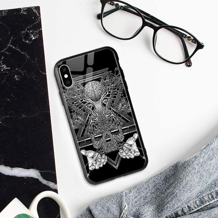 Ốp Lưng Đầu Lâu Huyền Ảo dafnh cho Iphone 6/6Plus/6S/6S Plus/7/7Plus/8/8Plus/X/Xs/Xs Max/11/11 Promax/12/12 Promax Lpc20120355