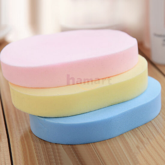 Mút Rửa Mặt Miếng Rửa Mặt Tẩy Trang Bọt Biển Siêu Mềm Mịn Làm Sạch Chăm Sóc Da Mặt Tiện Lợi
