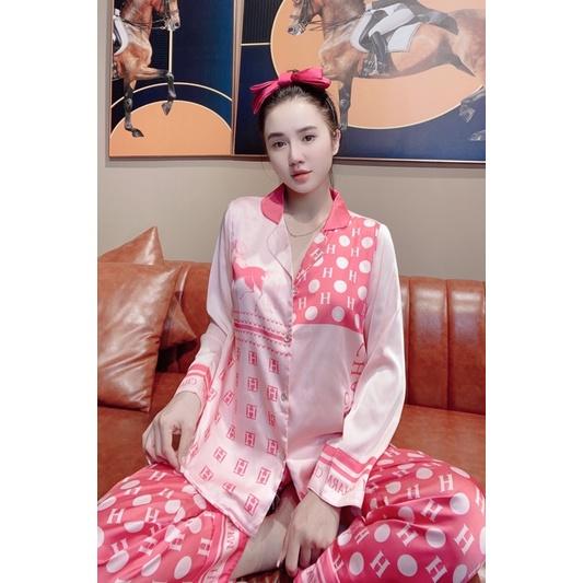 Bộ Lụa Thiết Kế QC in Full 5D siêu đẹp size dưới 60kg