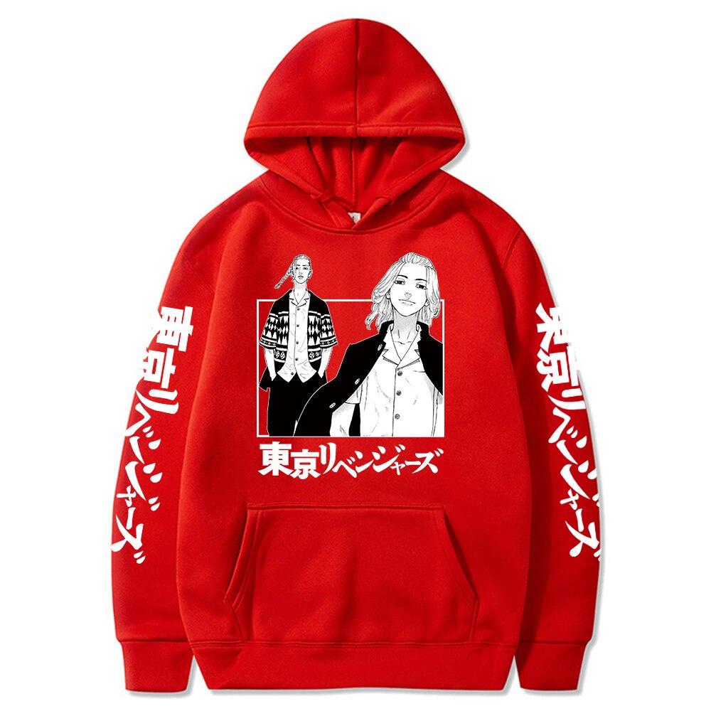 Anime Tokyo Revengers Áo Hoodie Anime Manjiro Sano Ken Ryuguji Đồ Họa Áo Hoodie Cho Nam Thể Thao Cosplay Quần Áo