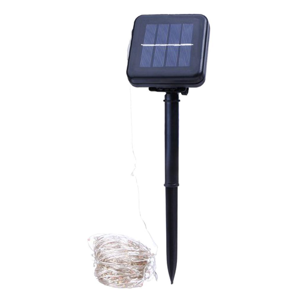 Outdoor Solar Powered 22m 200 LED String Lights Waterproof Lamp
