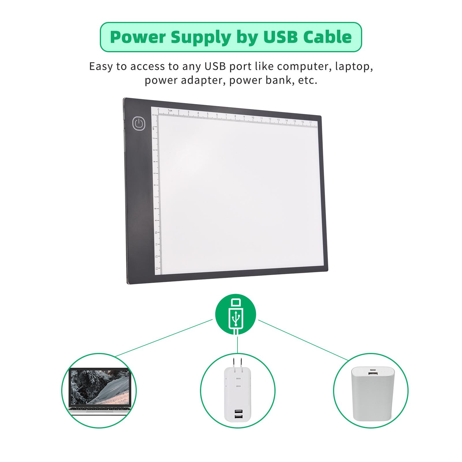 Bảng vẽ siêu mỏng 3mm Copyboard USB hỗ trợ cân bằng cho nghệ sĩ