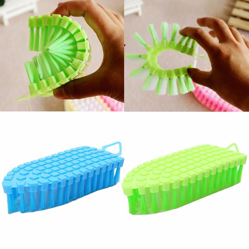 Bàn Chải Uốn Cong Góc Đa Năng Chà Mọi Ngóc Ngách H048