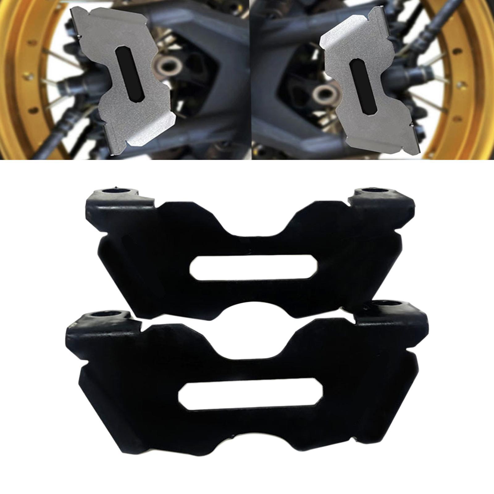2 Front Caliper Protection Cover Parts for Suzuki DL1050AD 2019 2020 Black