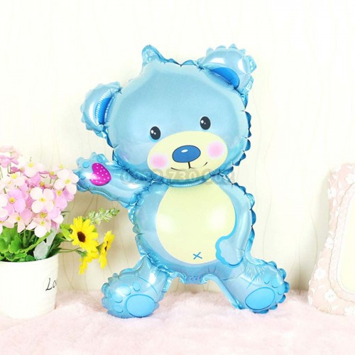 Dây treo chữ happy birthday hình gấu dâu trang trí sinh nhật