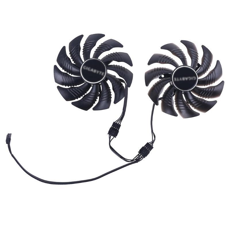 Quạt Làm Mát 88mm PLD09210S12HH 4Pin Cho Gigabyte GeForce GTX 1660 1660Ti