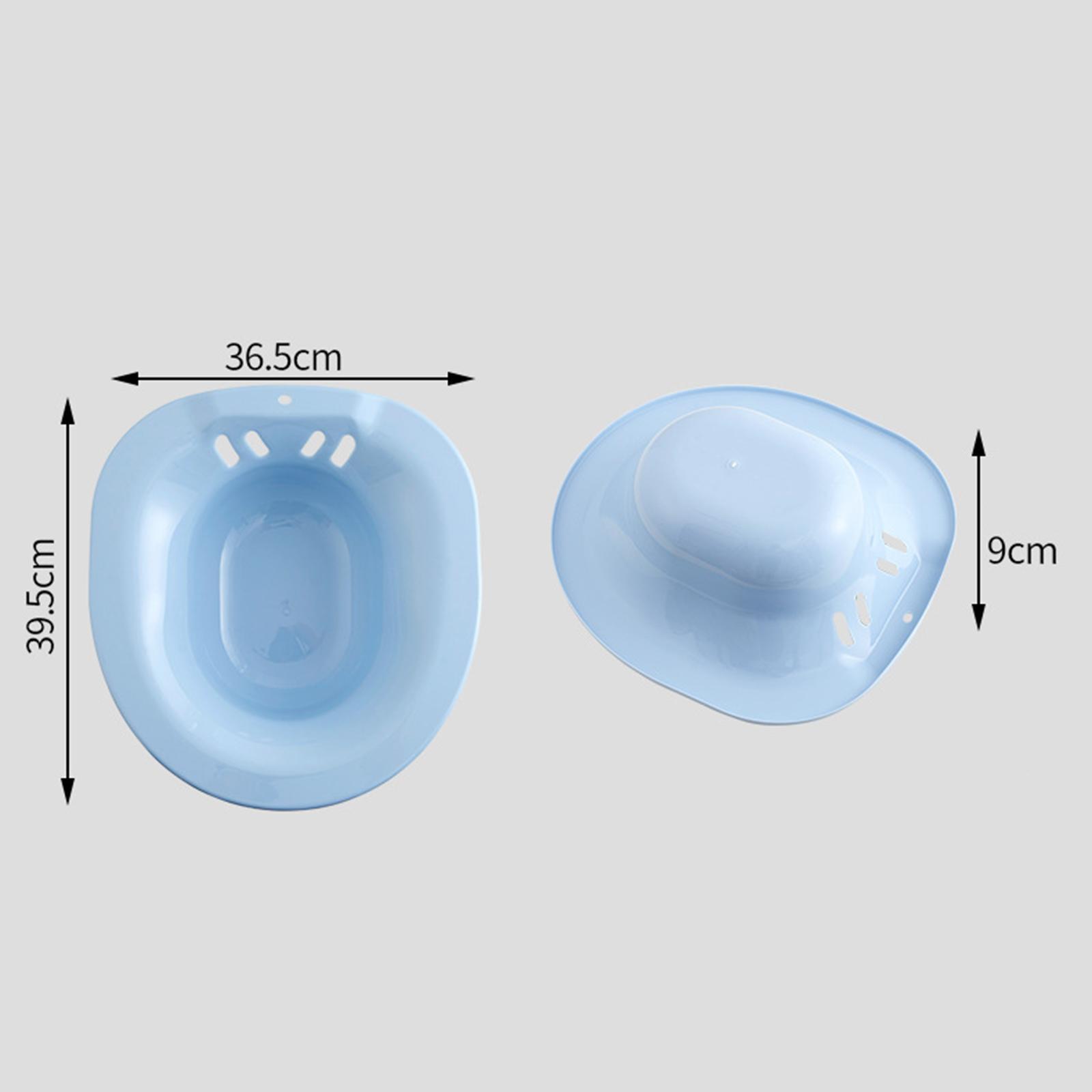 Toilet Bidet Steam Seat Bidet Basin Drain Holes for Women Home Use Travel