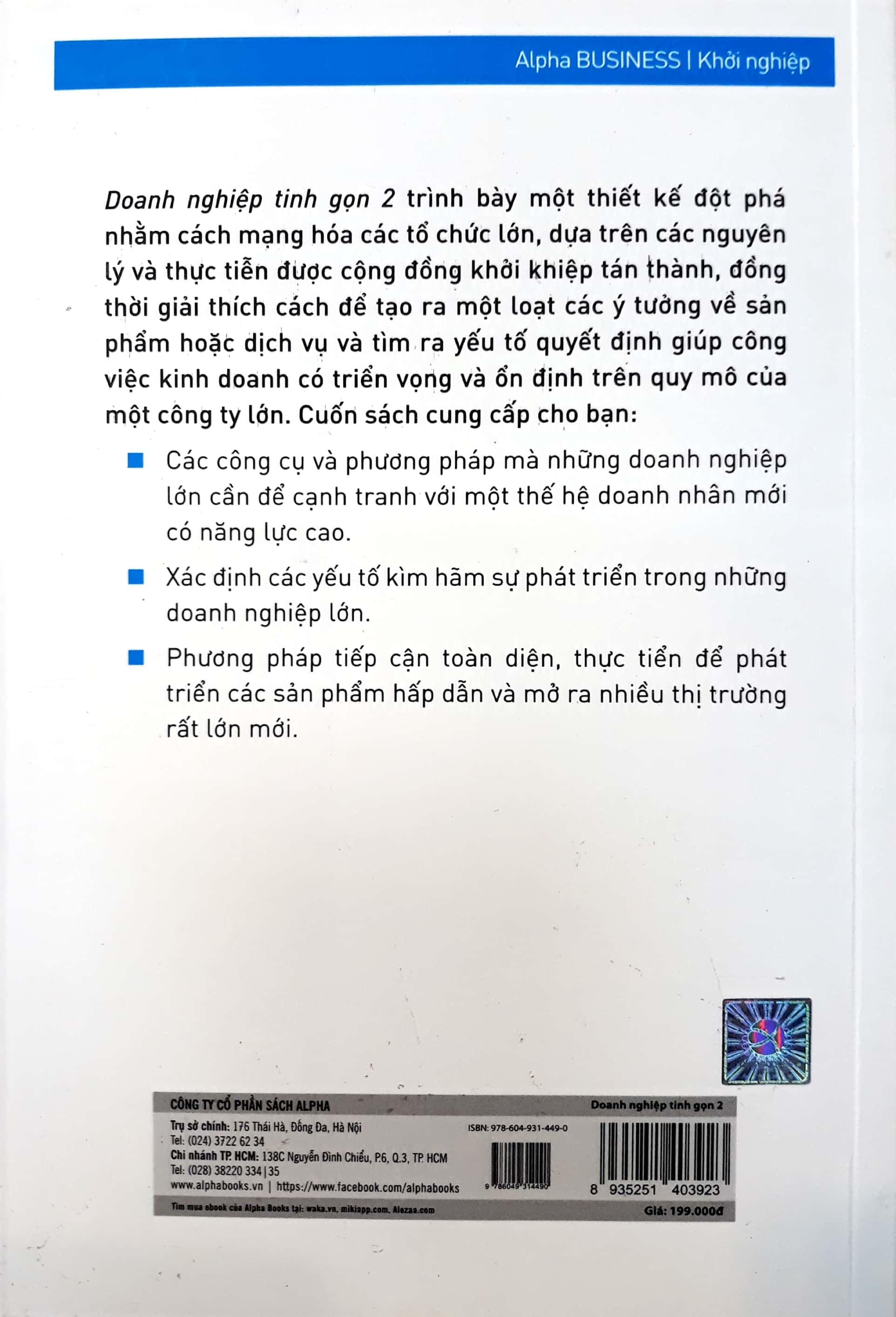 Doanh Nghiệp Tinh Gọn 2