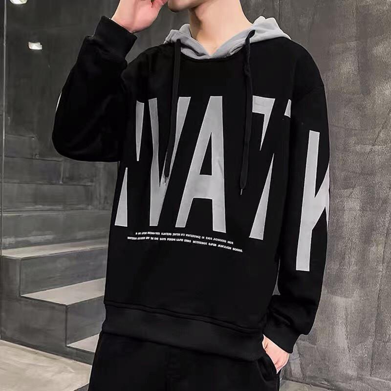 Aó Hoodie Nam Phối Chữ VAT Phong Cách Sành Điệu GD222
