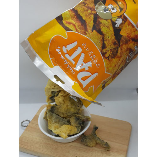 Snack Da Cá PATI Vị Trứng Muối - Túi 50g