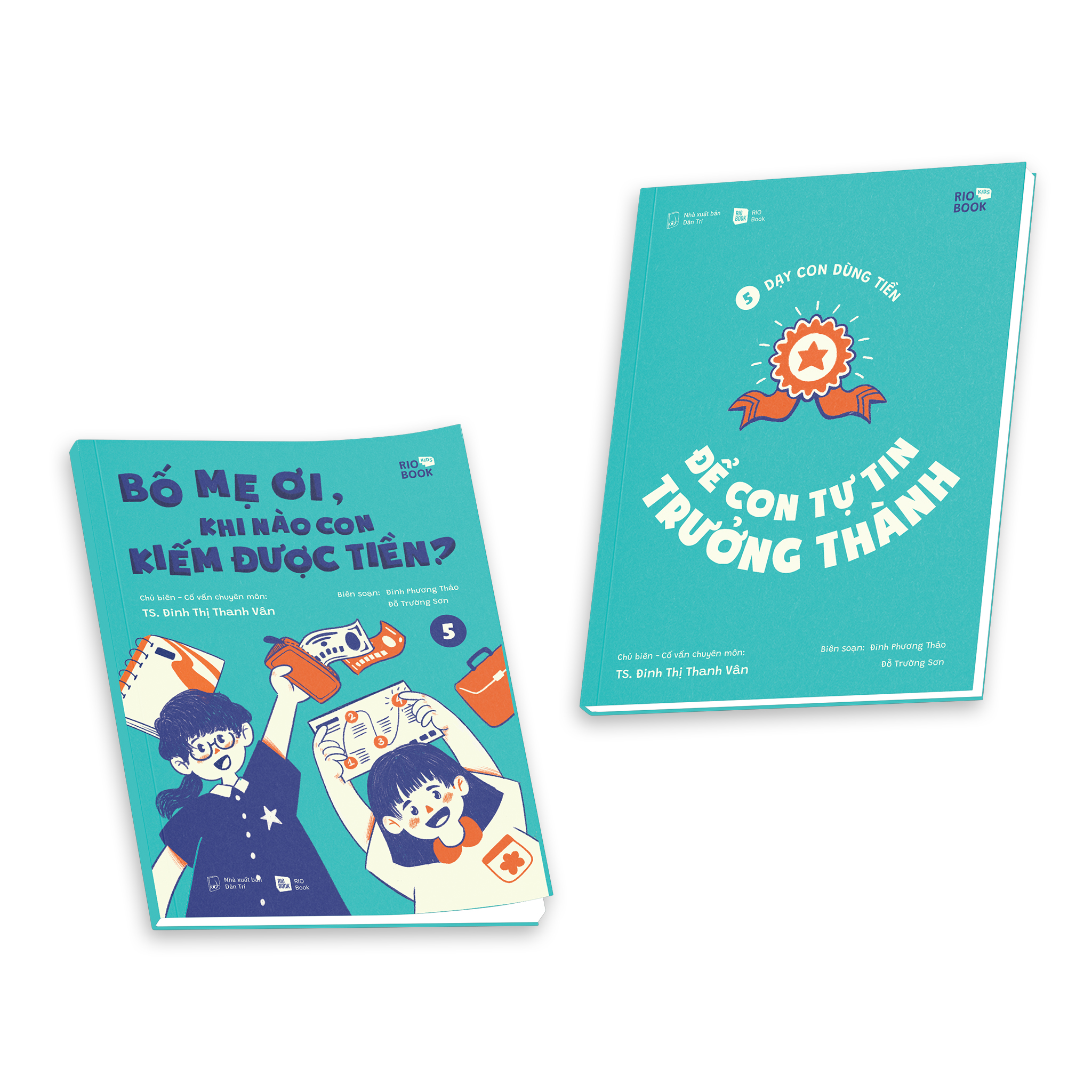 Bộ sách RIO Book KIDS: Bố mẹ ơi, dạy con dùng tiền