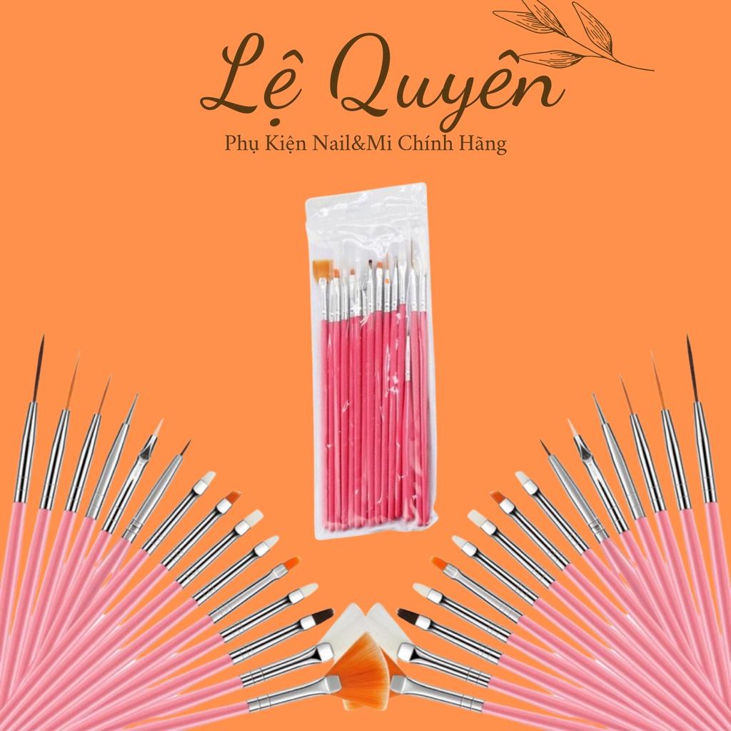 Set Cọ 15 Cây Chuyên Dụng Làm Nail