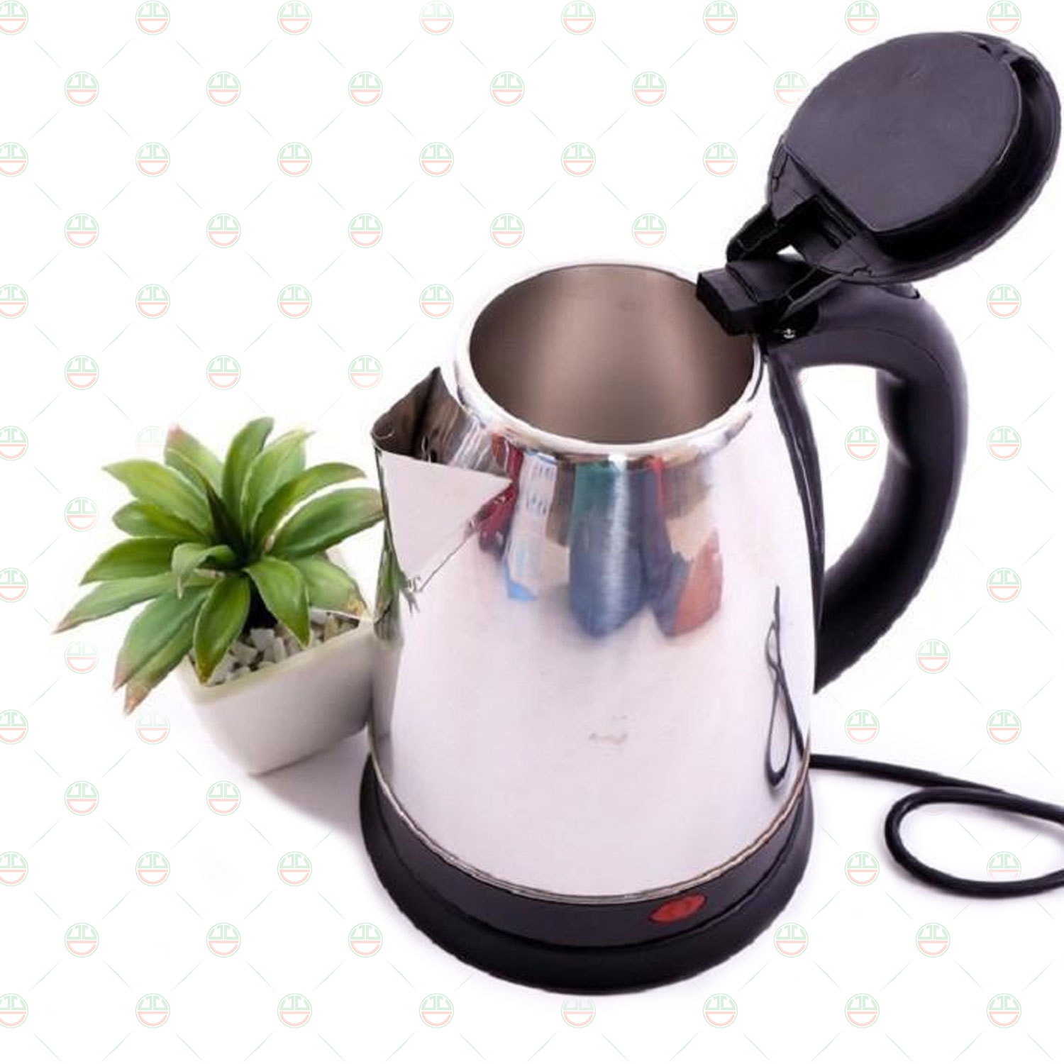 Ấm Bình Siêu Tốc KhoNCC Hàng Chính Hãng - Chất Liệu Inox - Đun Sôi Nước Nấu Mì Pha Sữa Nhanh Chóng - KLVQ-1837-BSTI
