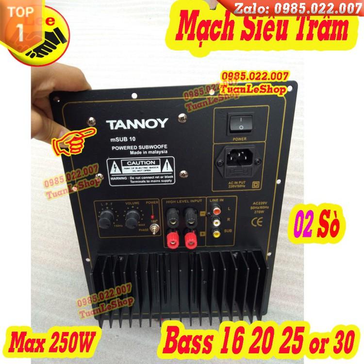 1 MẠCH SUB ĐIỆN TANOY 2 SÒ TOSHI NGUỒN ĐỒNG VUÔNG - MẠCH SIÊU TRẦM