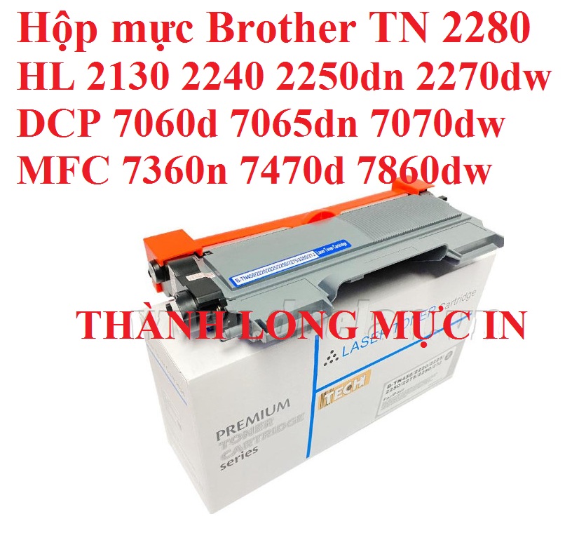Hộp mực Brother 2280 2240 2260 2250 hàng nhập khẩu dành cho máy in Brother HL 2130/2240d/2250dn/2270dw/2275dw/2280dw/ MFC-7360N/7470D/7460DN/7860DW DCP-7060D