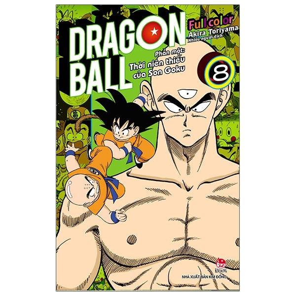 Dragon Ball Full Color – Phần Một Thời Niên Thiếu Của Son Goku – Tập 8 Tặng Kèm Bookmark