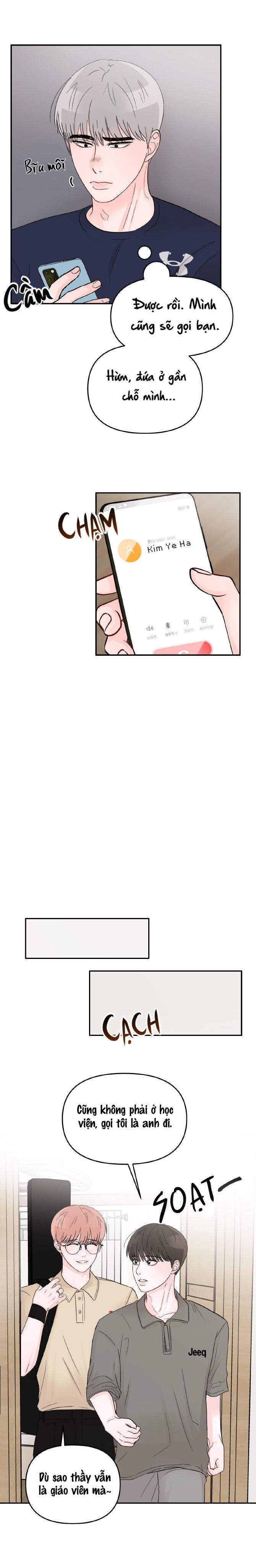 thán phục thanh xuân chapter 16 18