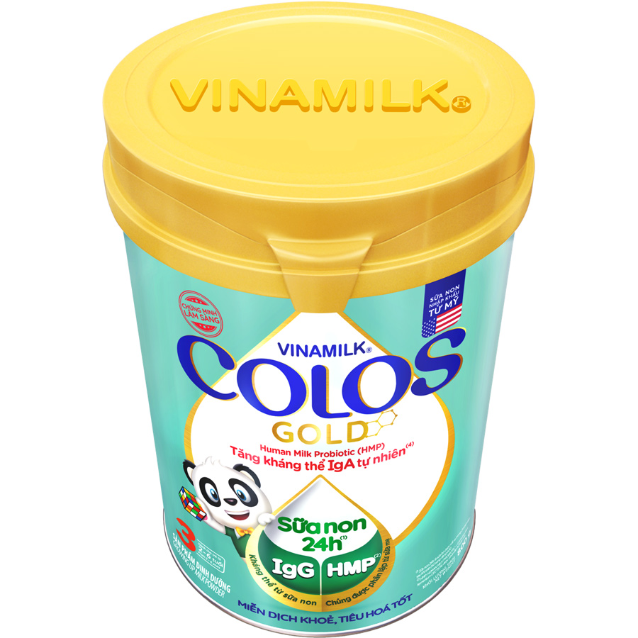 Sữa bột Vinamilk ColosGold 3 800g (cho trẻ từ 2 - 6 tuổi)