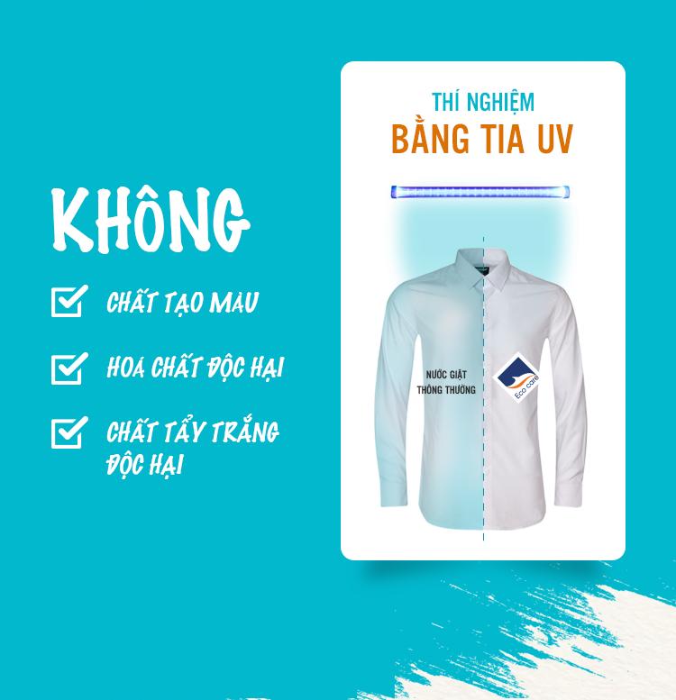 Nước giặt xả hữu cơ Bồ Hòn tinh dầu Hoa Bưởi ECOCARE 2 lít - Bền màu, giữ dáng, làm mềm vải, an toàn da nhạy cảm