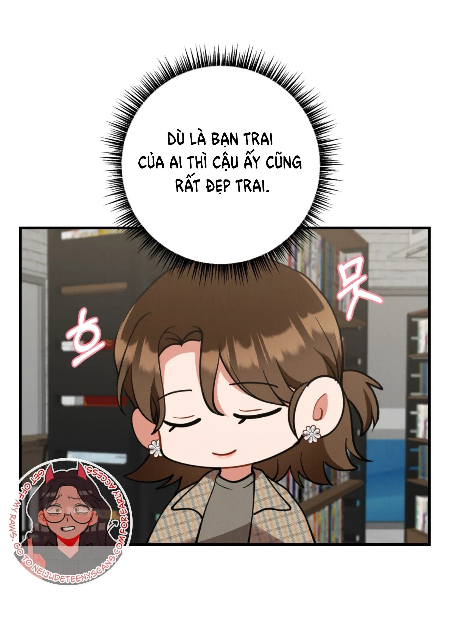 [18+] bạn của em trai không thể to như vậy! chapter 13.2 42