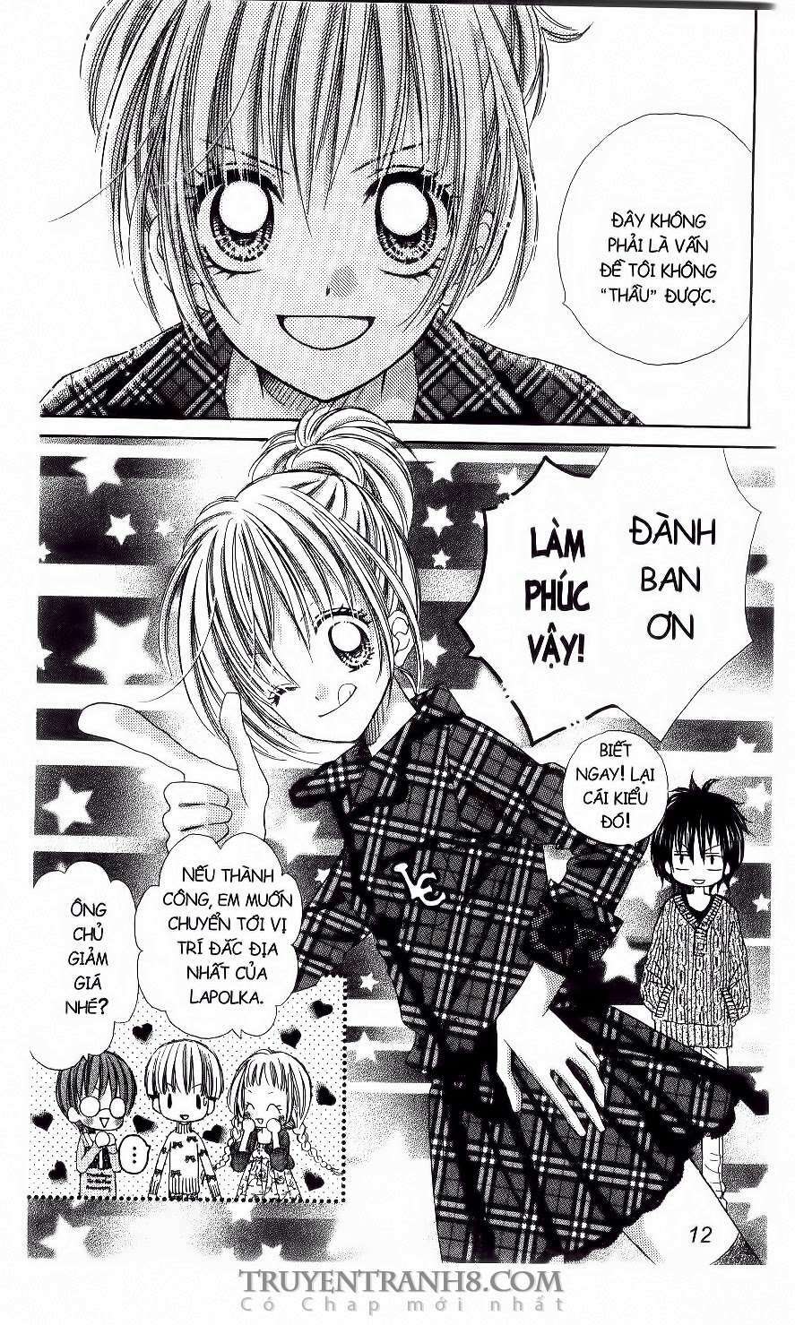 tiệm thời trang, love cotton chapter 19 9