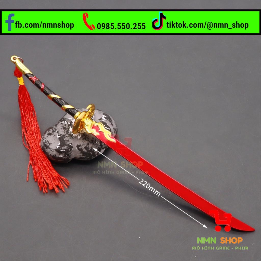 Mô hình game Naraka Bladepoint - Crimson Demonic Blade 22cm