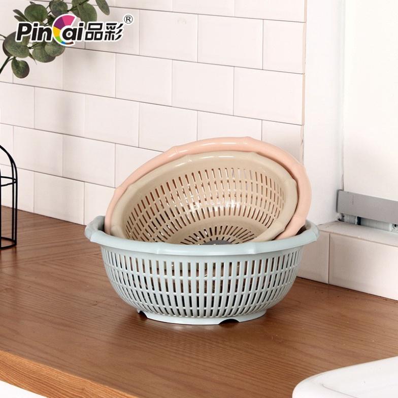 Rổ nhựa tròn đốt trúc đựng đồ đa năng đủ size,đủ màu