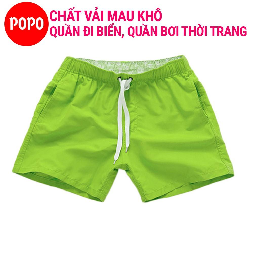 Quần bơi nam Short thể nam đi biển POPO ST1 đi tắm biển đồ bơi mau khô, thoáng khí