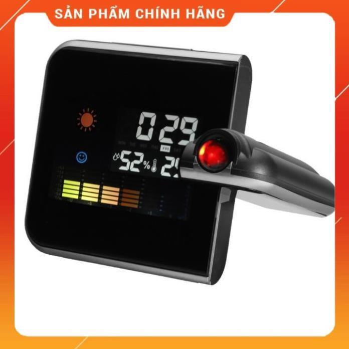 Đồng hồ báo thức kỹ thuật số với màu sắc màn hình đèn led chiếu đồng hồ bàn 206749