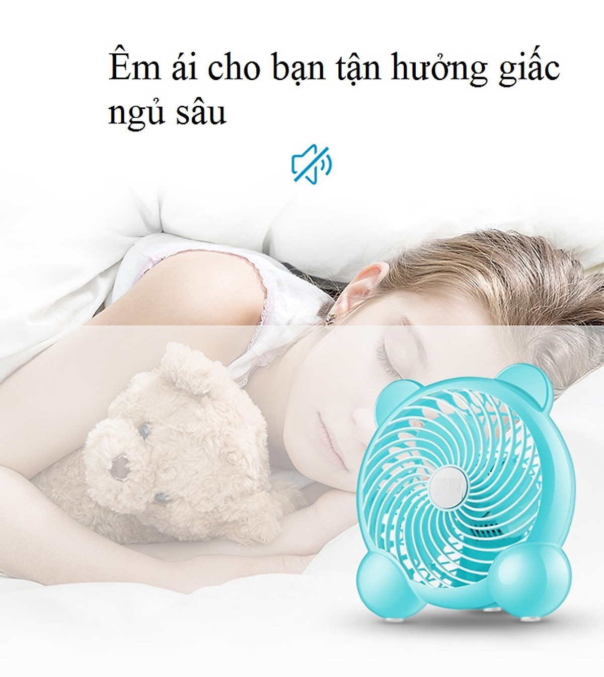 Quạt mini 2 tốc gió  mô hình ngộ nghĩnh -Hàng nhập khẩu