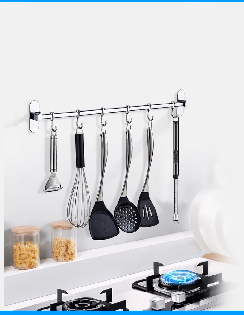 Cây Mồi Bếp Gas Đầu Xoay 360 Độ, Uốn Cong Được Dùng Pin Sạc