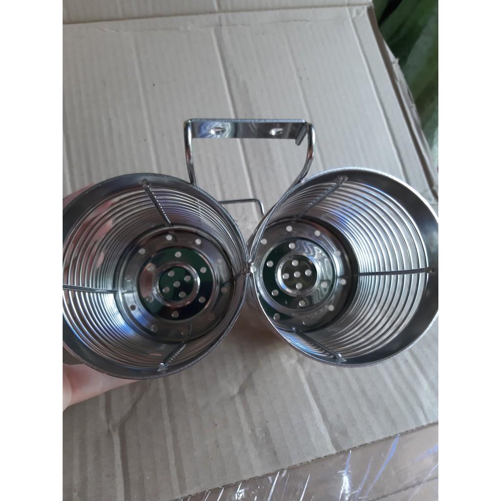 Ống đựng đũa muỗng tròn - ống đũa đôi inox 304 cao cấp inox 304 .