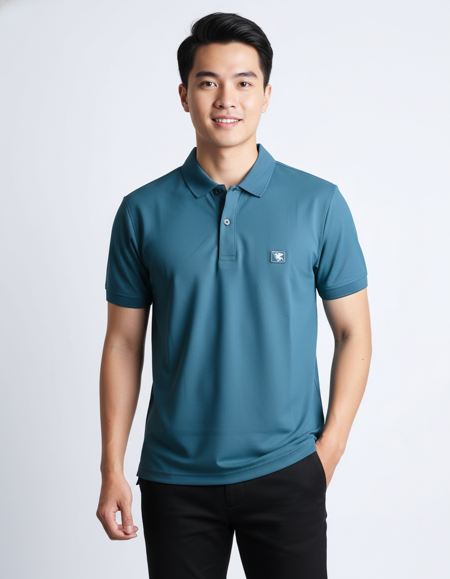 Áo Polo Nam Slim Fit màu HR4-F028-23