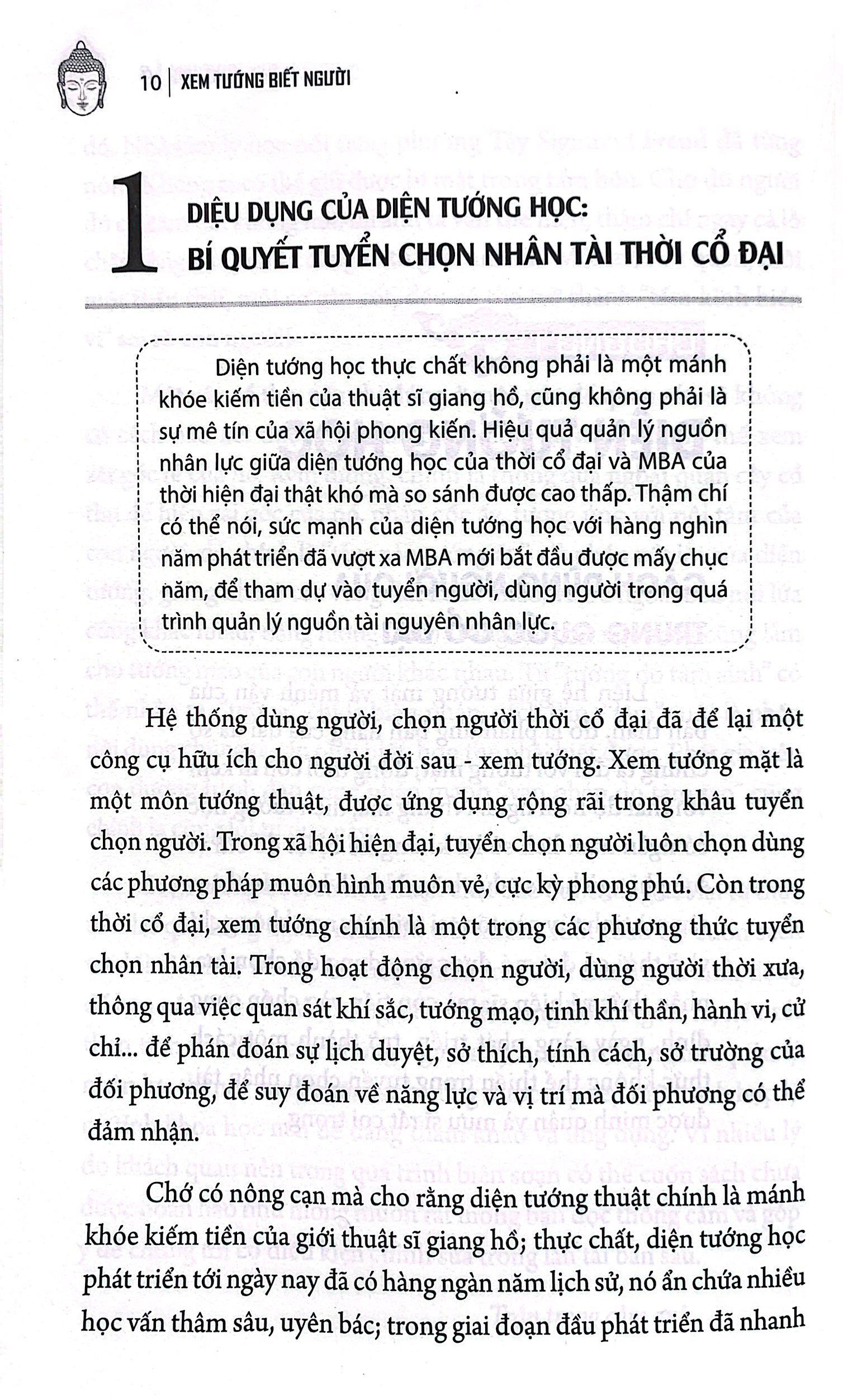 Đồ Giải Xem Tướng Biết Người - Cẩm Nang Quản Lý Nguồn Nhân Lực