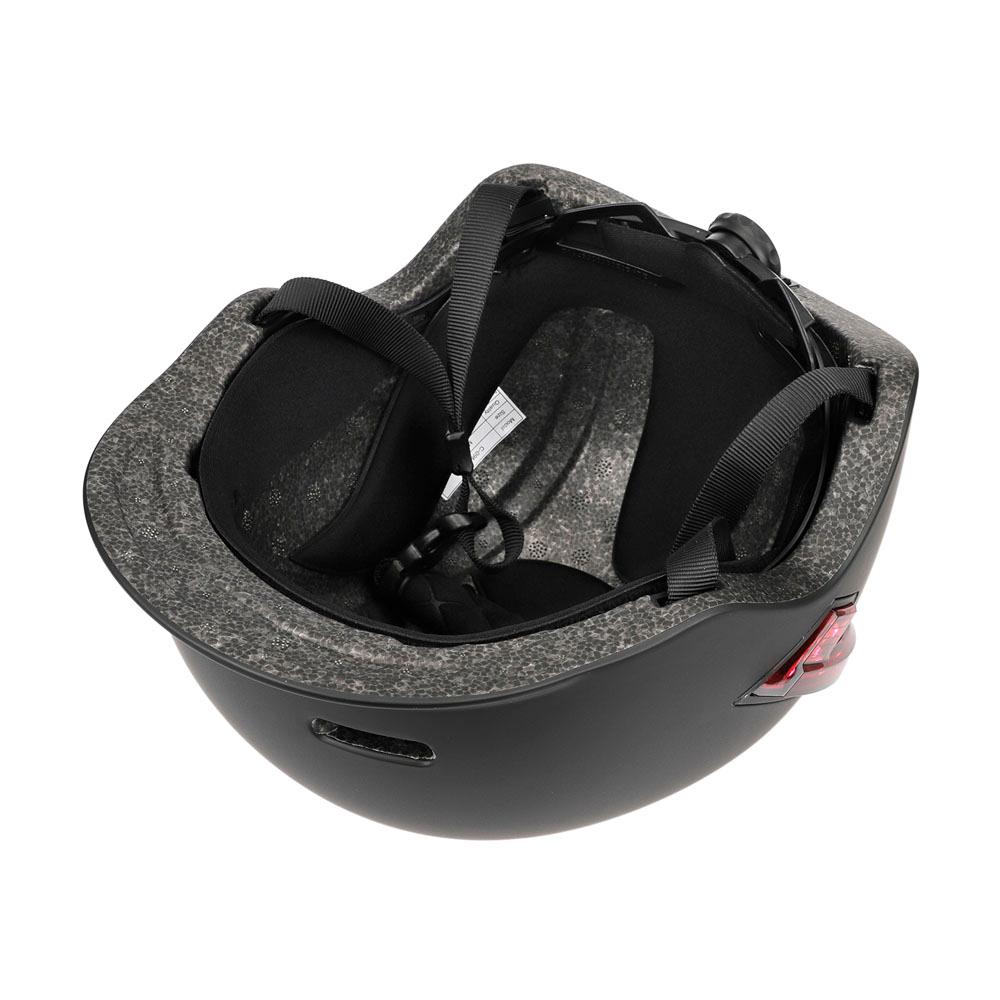 Mũ Bảo Hiểm Đi Xe Đạp Thoáng Khí An Toàn Thoải Mái Có Đèn Led Cảnh Báo Unisex