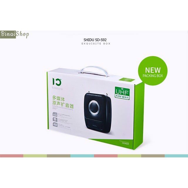 Máy Trợ Giảng Không Dây Shidu SD-S92 - Hàng Chính Hãng