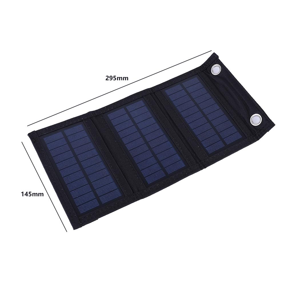 Bảng điều khiển năng lượng mặt trời 30W Di động 5V Bảng di động sạc nhanh Pin sạc khẩn cấp ngoài trời Pin cắm trại Đi bộ đường dài Bộ sạc điện thoại du lịch Màu sắc: 30W 5V