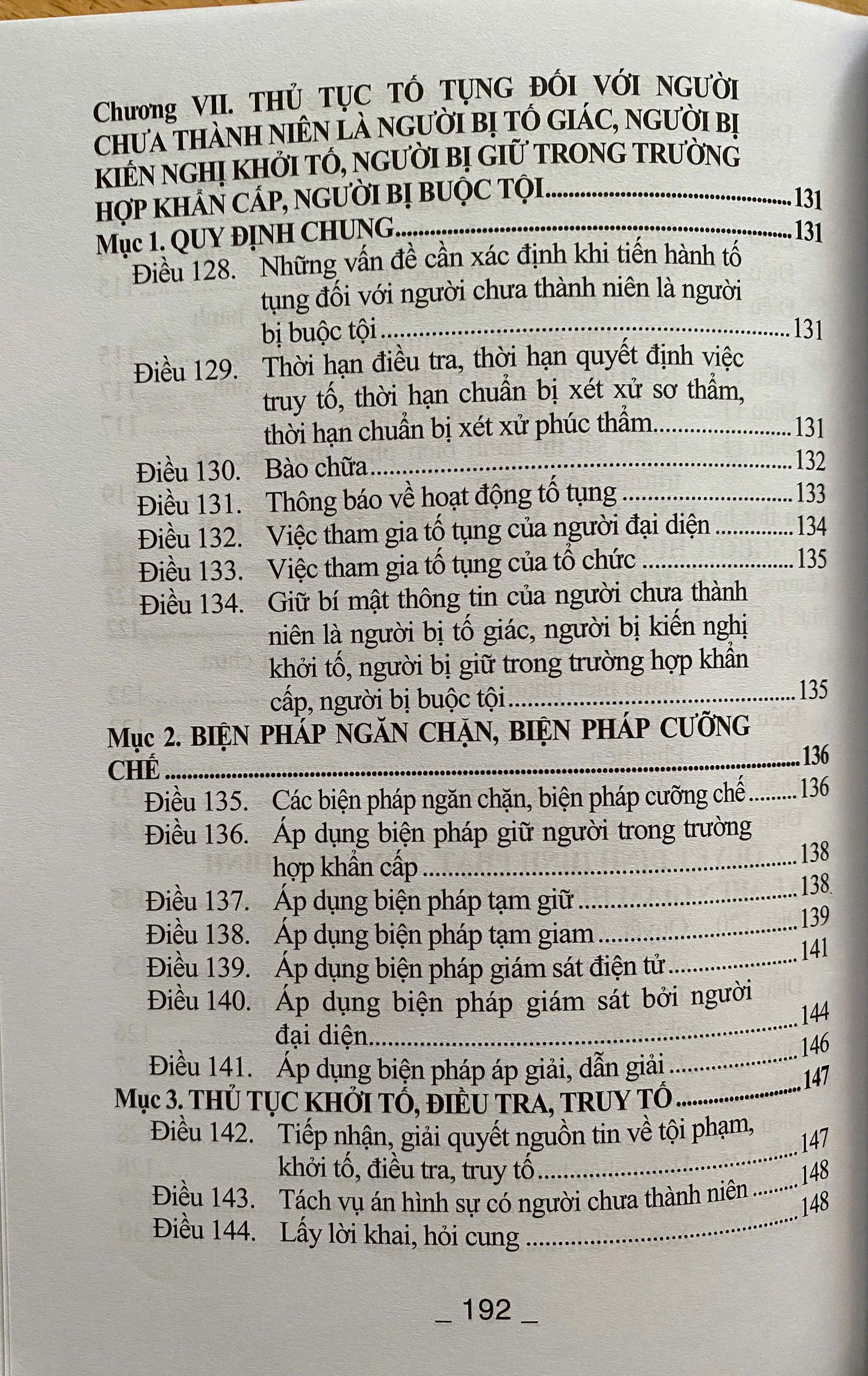Luật Tư Pháp Người Chưa Thành Niên