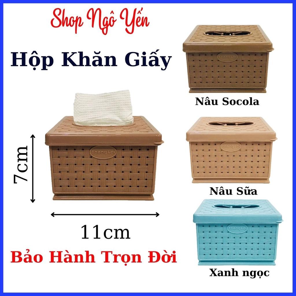 Hộp Đựng Khăn Giấy Vuông Size Nhỏ