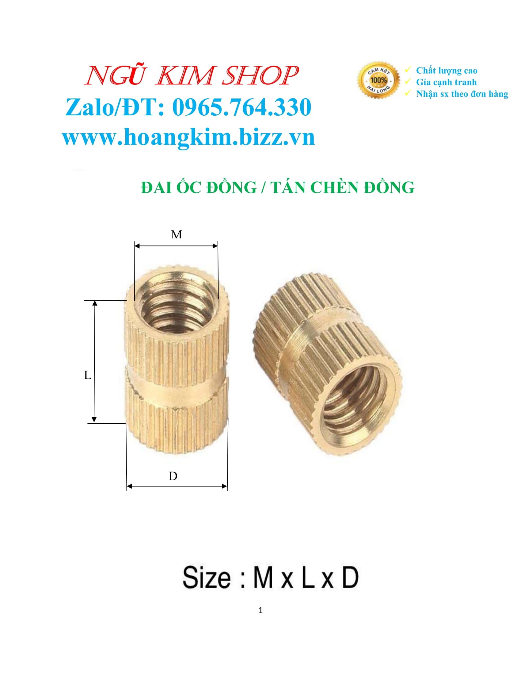 ĐAI ỐC ĐỒNG _ ĐAI ỐC BẰNG ĐỒNG _ TÁN CHÈN ĐỒNG M3,.............,M8