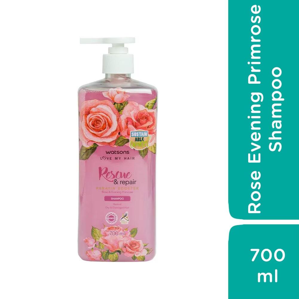 Dầu Gội Watsons Rose Evening Primrose Shampoo 700ml