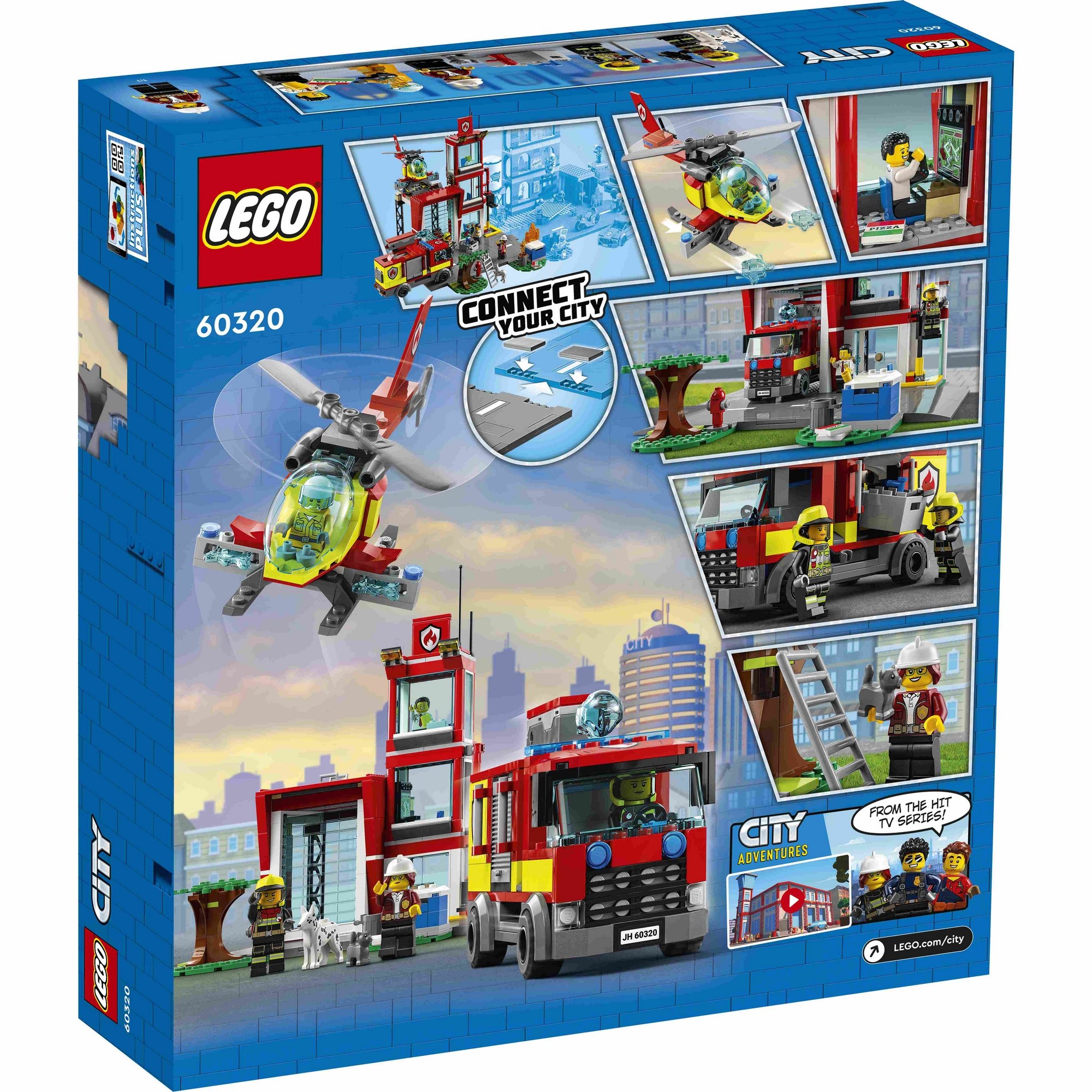 LEGO City 60320 Trạm cứu hỏa (540 chi tiết)