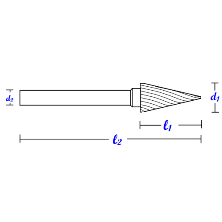 Mũi mài hợp kim ADVANCED SM-4M D/C