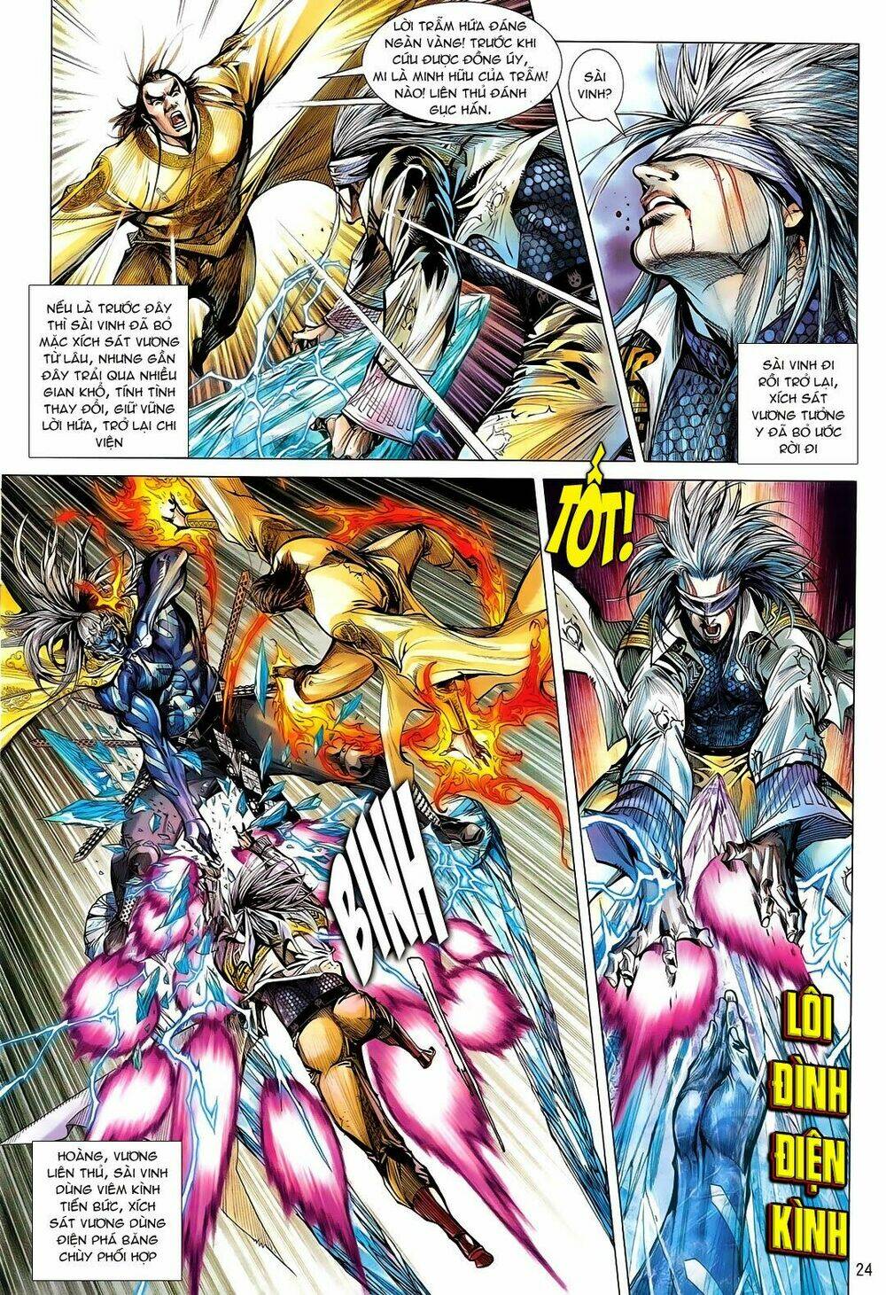 thiết tướng tung hoành (cựu tác) chapter 113 24