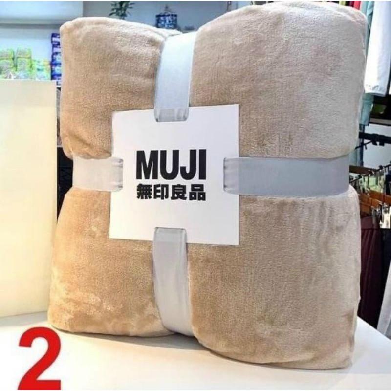 Chăn (mền) lông thỏ Muji Blanket xuất Nhật 1,8kg sz 2m*2m3