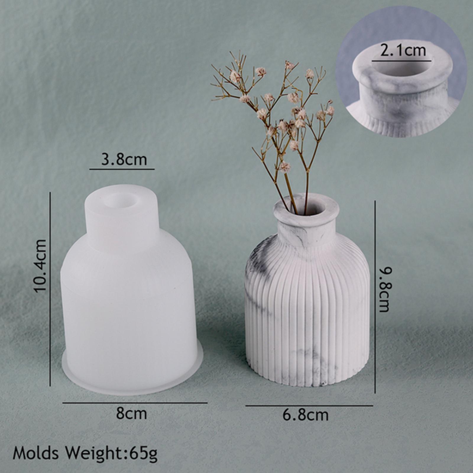 Resin Casting DIY Epoxy Tool Table Centerpieces Clay Vase Silicone Mould