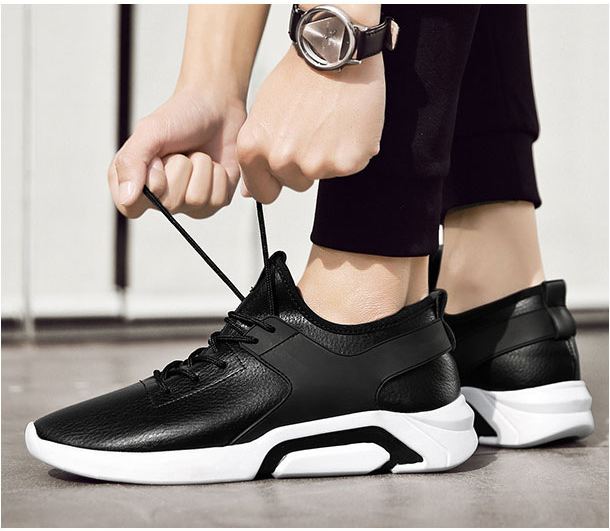 Giày sneaker thể thao nam thời trang buộc dây đẹp và chất